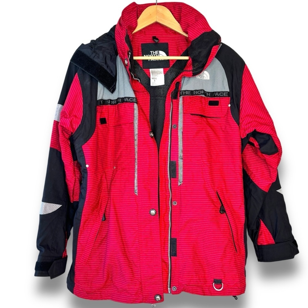 The North Face Red Black Extreme Gear Snow Ski Jacket Size 8